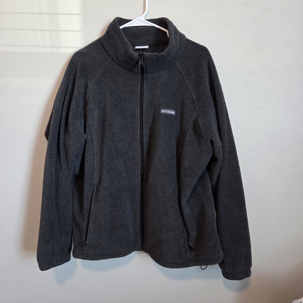 Columbia Charcoal Fleece Jacket